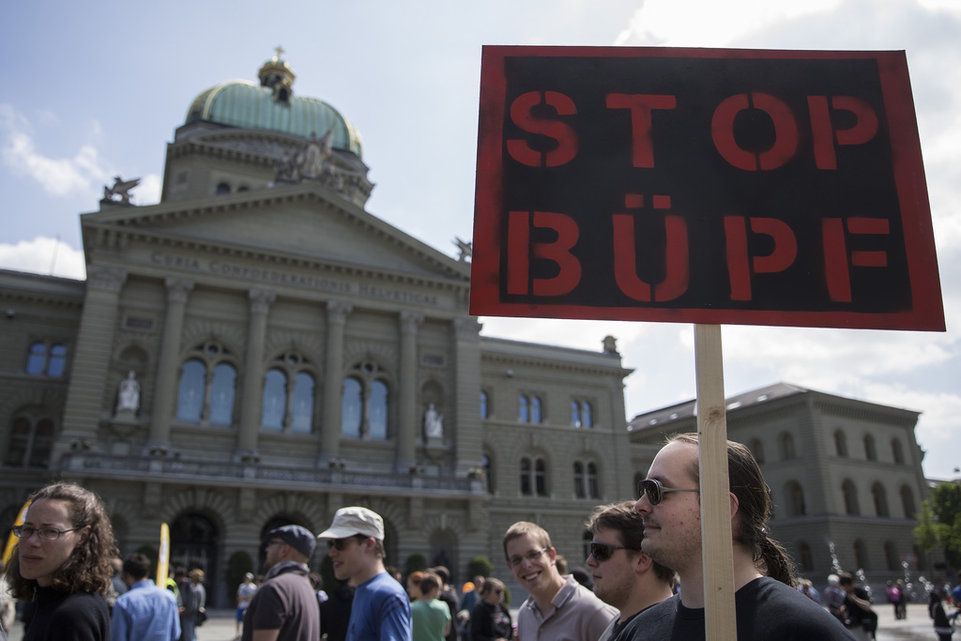 ...am Samstag auf dem Bundesplatz in Bern.